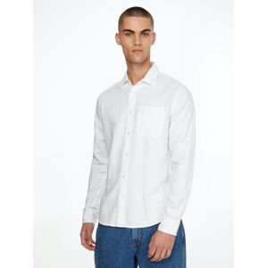 Calvin Klein pánská bílá košile - XL (YAF)